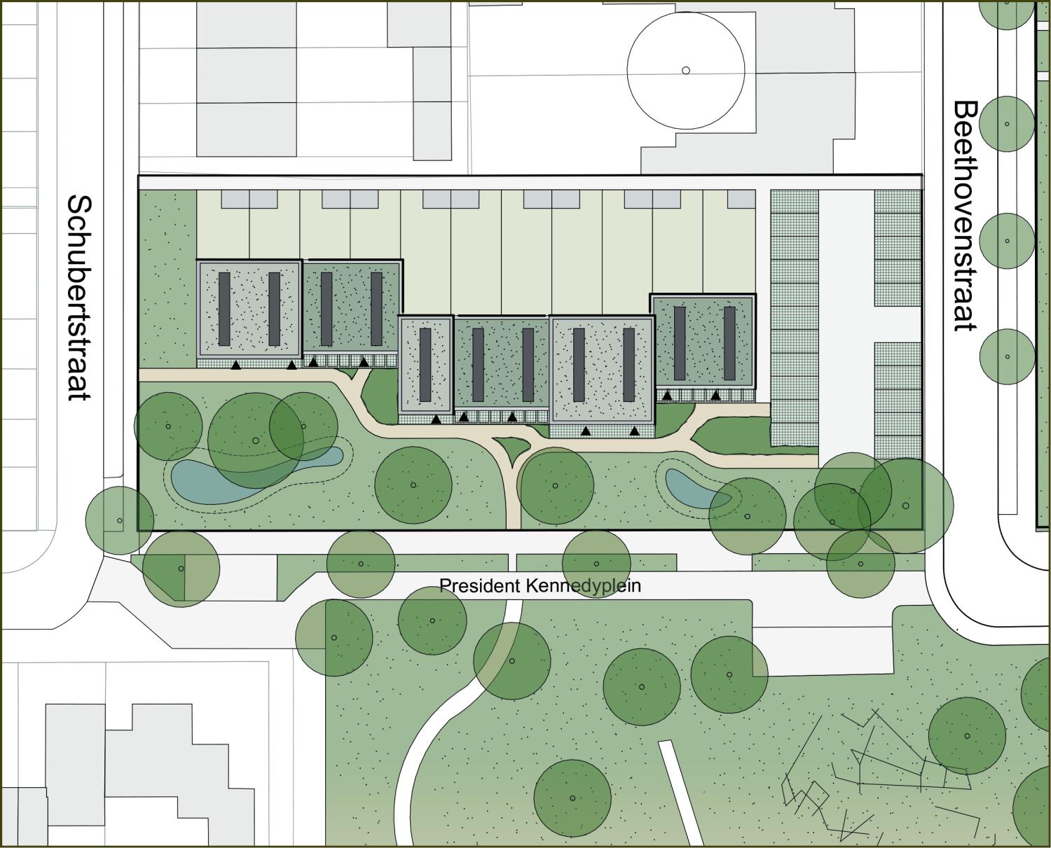Parkeren en ontsluiting: Wonen in het park